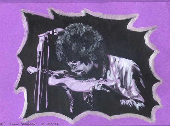 Jimi Hendrix - Axelle Ronsmans